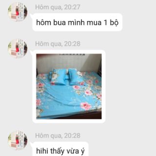 Bộ chăn hè ga gối poly