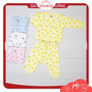 Bộ nỉ hoa Carter dài tay cho bé