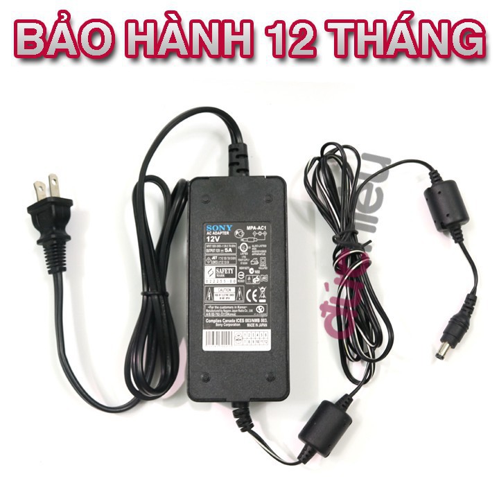 [ BH 12 tháng ] Nguồn adapter 12V 5A SONY, bộ chuyển nguồn 220v ra 12v - Đức Hiếu Shop