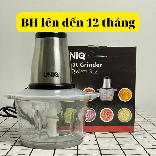 Máy Xay Rau Củ Đa Năng UNIQ Meta G22 2L - BH 12 Tháng