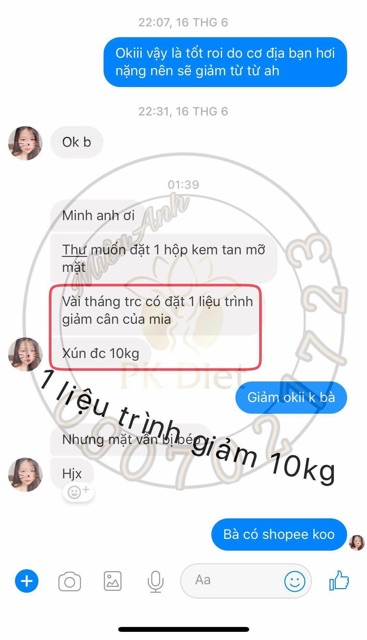 Thuốc giảm cân PK Diet (Vip 2 14 ngày)