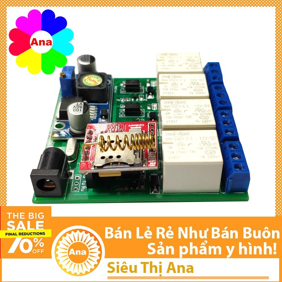 Điều Khiển Thiết Bị Qua SMS Điều Khiểu Đồ Dùng Trong Gia Đình Qua Tin Nhắn