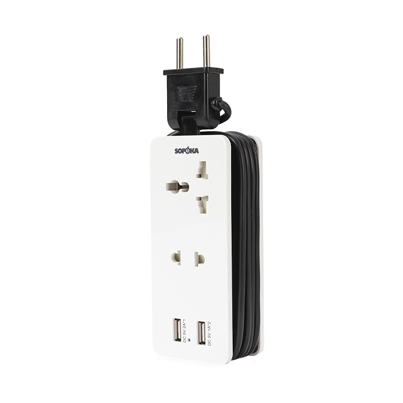 Ổ cắm thông minh Sopoka Q2U & Q4U tích hợp cổng USB rất tiện lợi