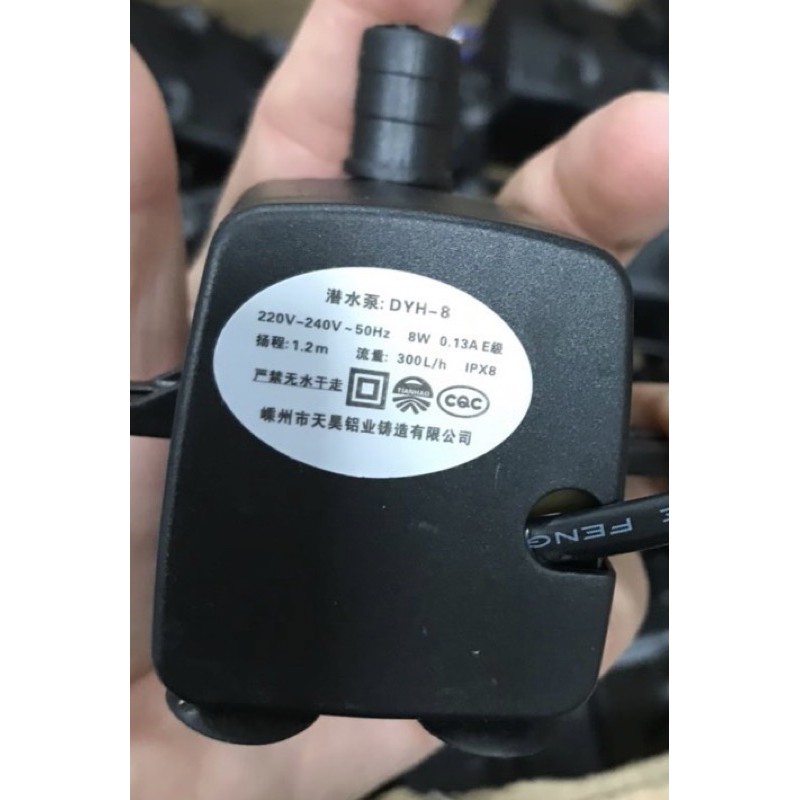 Bơm 8w quạt nước