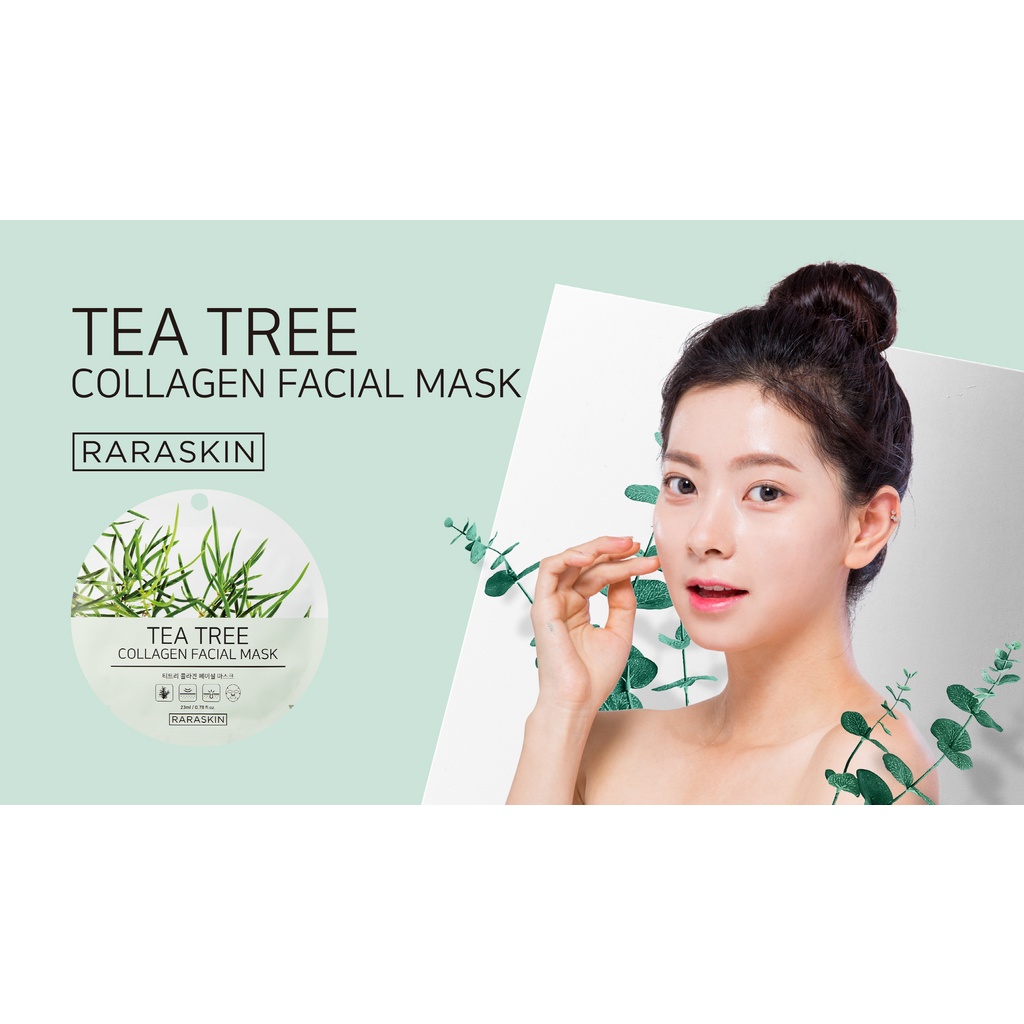 Bộ 10 Mặt Nạ Collagen Hàn Quốc 6 Loại Tùy Chọn