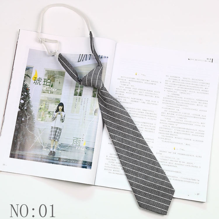 Áo Sơ Mi Đồng Phục Học Sinh Ngắn Tay Họa Tiết Kẻ Sọc Phong Cách Harajuku Nhật Bản