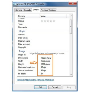 Camera IP YooSee HD1080P - 2.0mpx