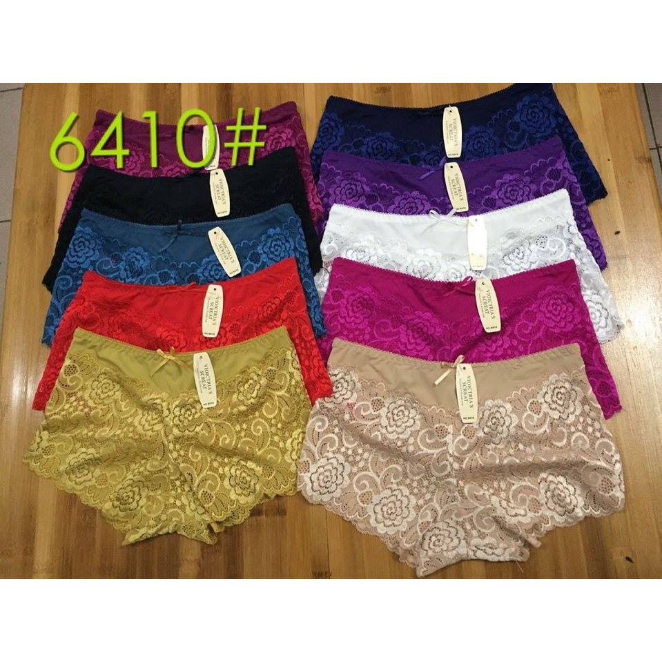 combo 10 quần ren đùi 6410