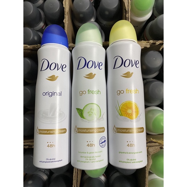 Xịt Khử Mùi Dove 150ml Chính Hãng Giá Tốt