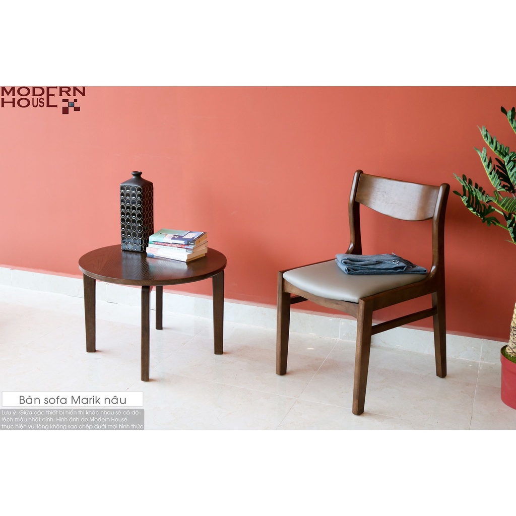 Bàn Sofa Marik Nâu Đỏ