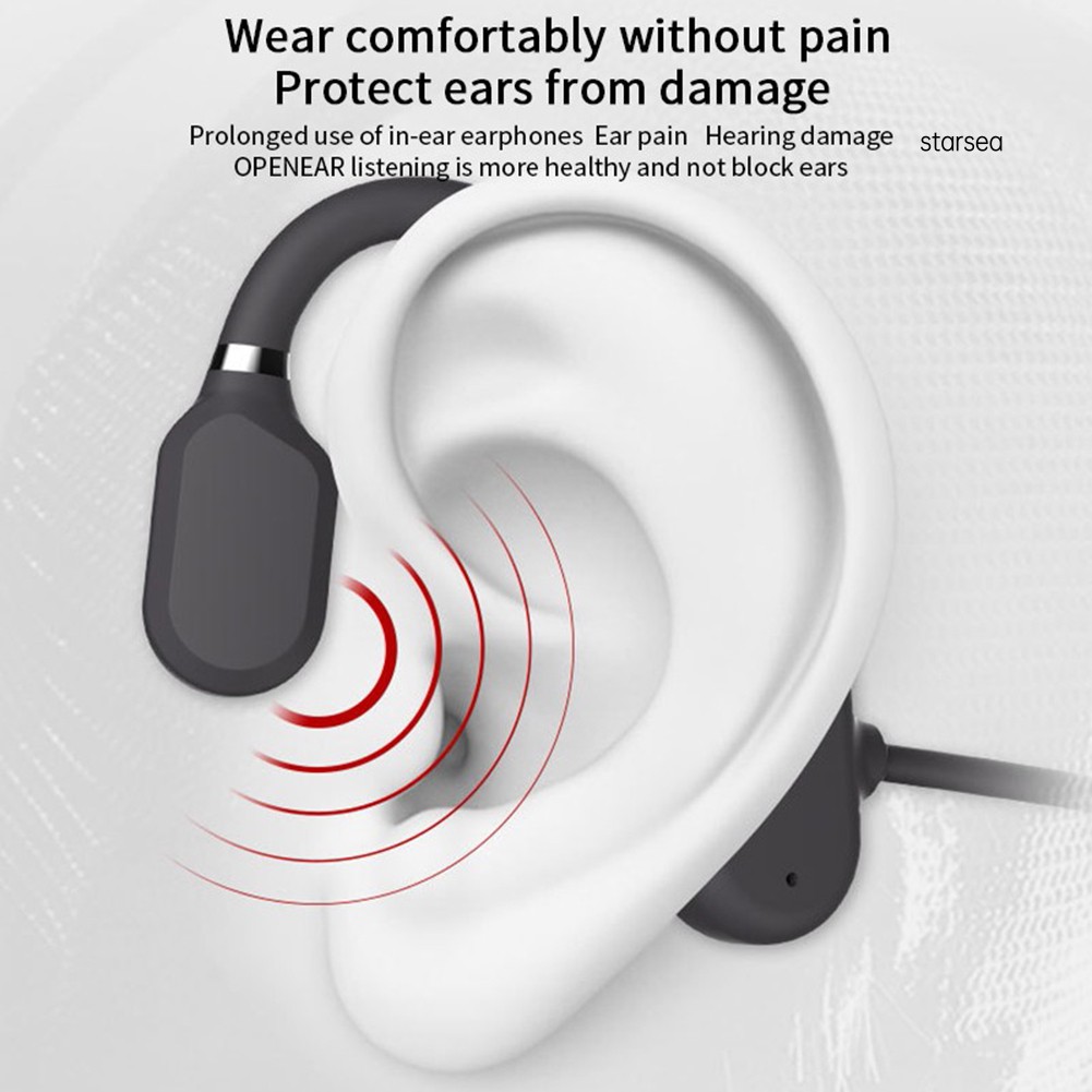 Tai Nghe Bluetooth Thể Thao Không Dây Đeo Vành Tai | BigBuy360 - bigbuy360.vn