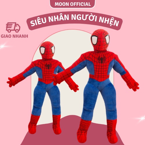 Gấu bông siêu nhân người nhện nhồi bông cho bé dễ thương BECO