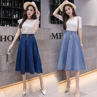 CHÂN VÁY JEAN XÒE TRÒN 3CV2831