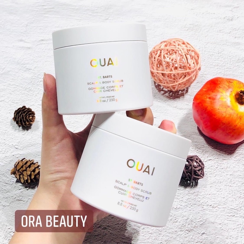 Tẩy tế bào chết tóc và cơ thể OUAI St. Barts Scalp & Body Scrub