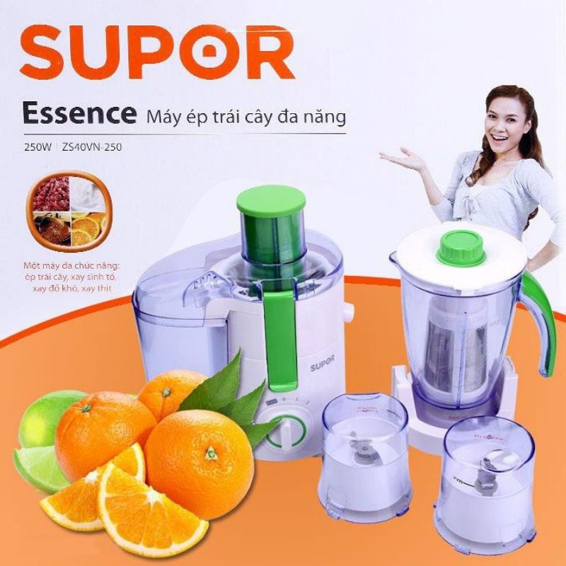 MÁY ÉP TRÁI CÂY ĐA NĂNG SUPOR ESSENCE ( MODEL : ZS40VN - 250 )