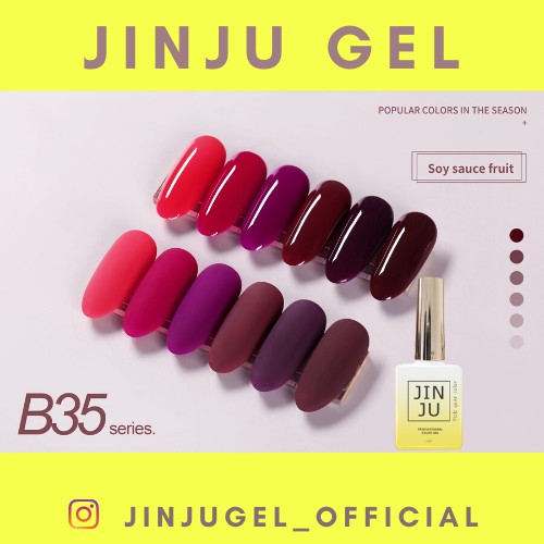 Sơn gel JINJU mã B35 chai 15ml chính hãng