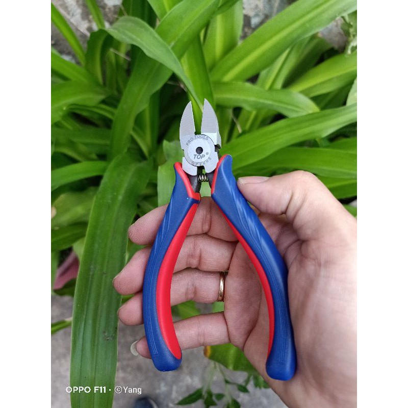 Kìm cắt nhựa TOP cắt ba dớ vỏ dây điện Plastic Cutting Pliers 5&quot; và 6&quot; bằng thép Carbon