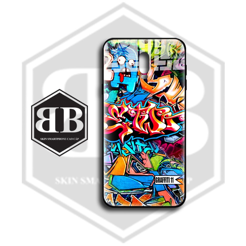 Ốp lưng kính cường lực SAMSUNG J7 PRO / J7 PRIME / J7 2016 J710 / J7 PLUS / J7 2015 J700 hình graffiti cực ngầu