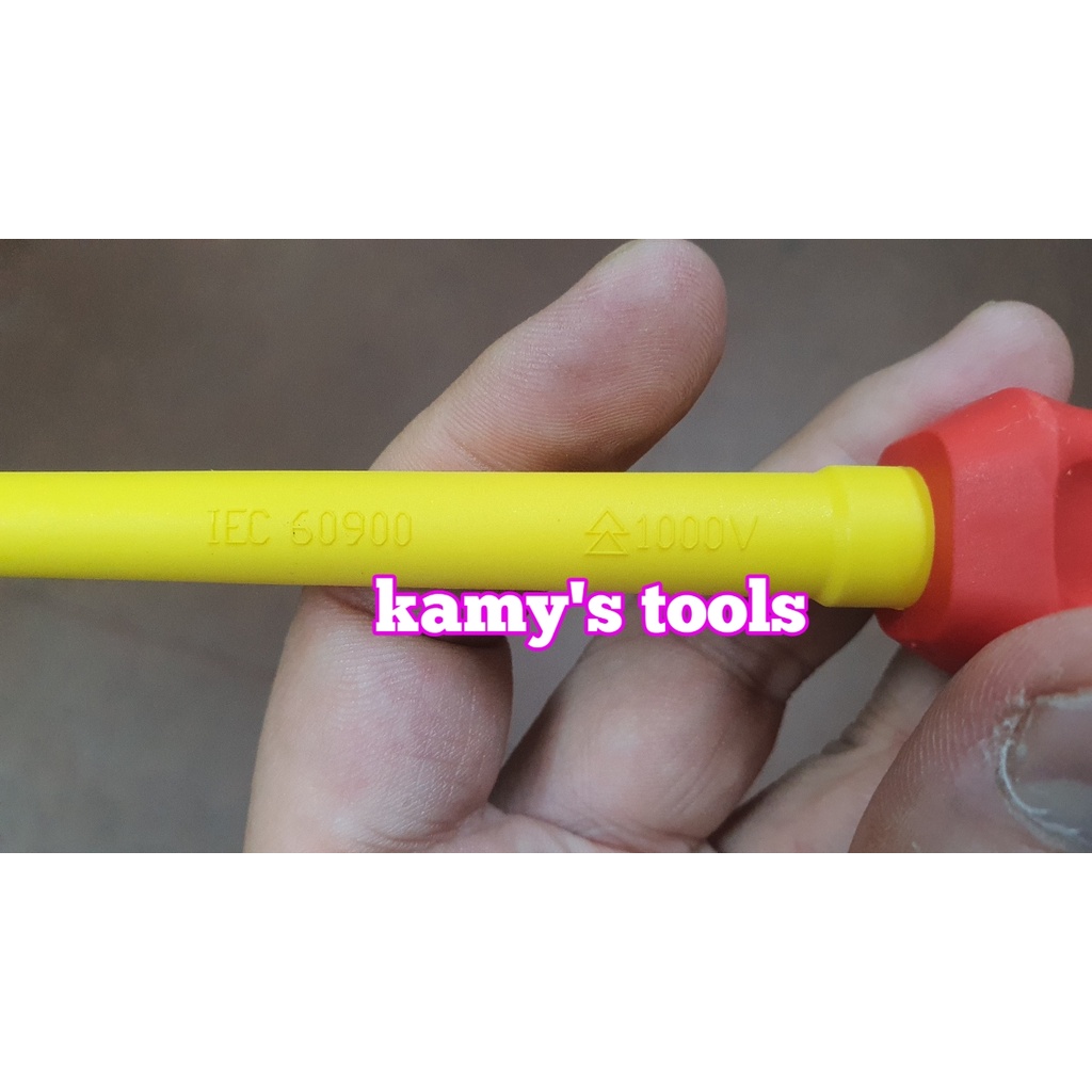 Tua vít bake dẹp cách điện Lancer 1000V 6mm cao cấp đài loan