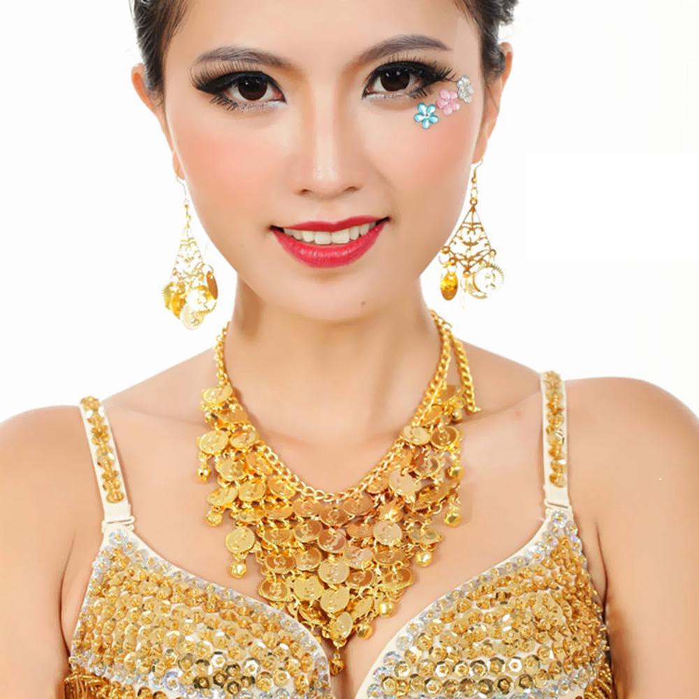 Bộ trang sức múa Belly Dance phong cách Ấn Độ