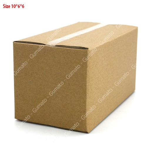 Hộp giấy P11 size 10x6x6 cm, thùng carton gói hàng Everest
