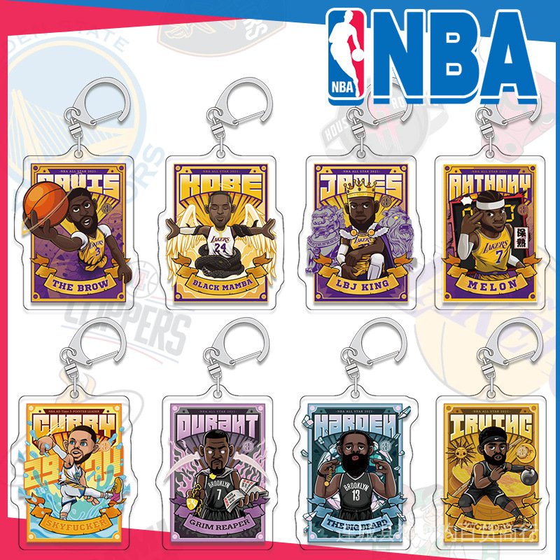 Móc Khóa Hình Ngôi Sao Bóng Rổ Nba M09