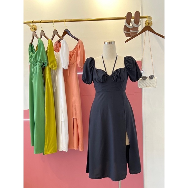 Đầm maxi xẻ tà đi biển bigsize siêu đẹp tôn dáng