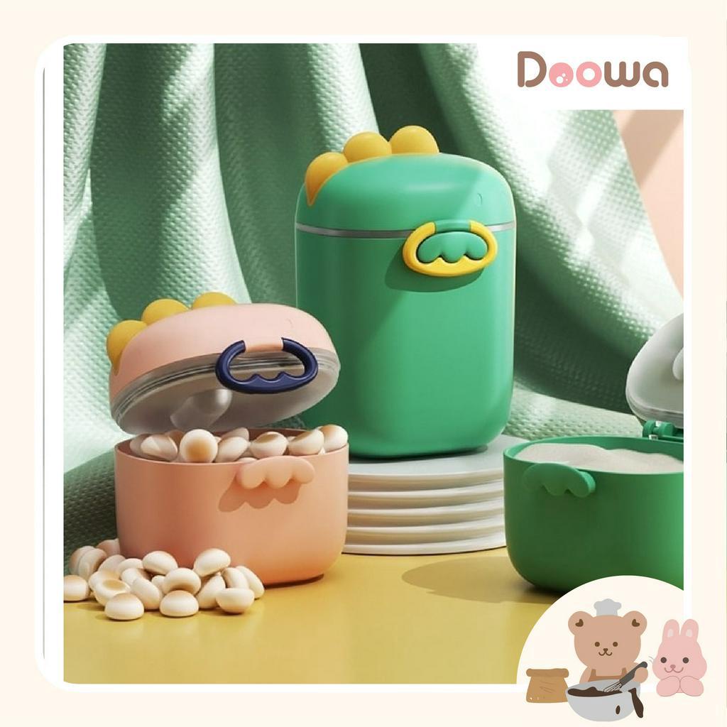 Hộp đựng sữa bột chia sữa trữ sữa đựng sữa cho bé đi du lịch đi chơi cùng gia đình