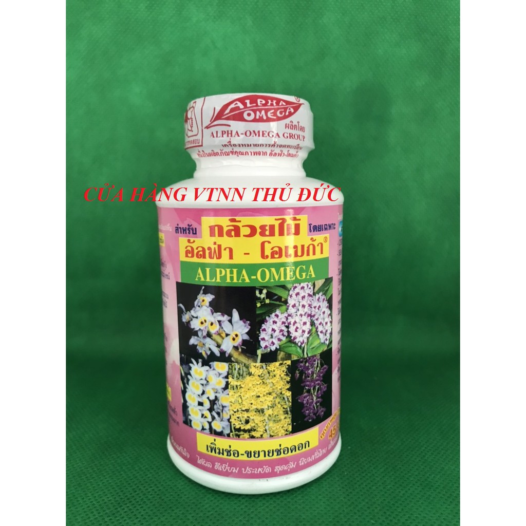 Kích thích ra hoa Alpha Omega chuyên dùng cho Phong lan nhập Thái Lan - lọ 250 ml