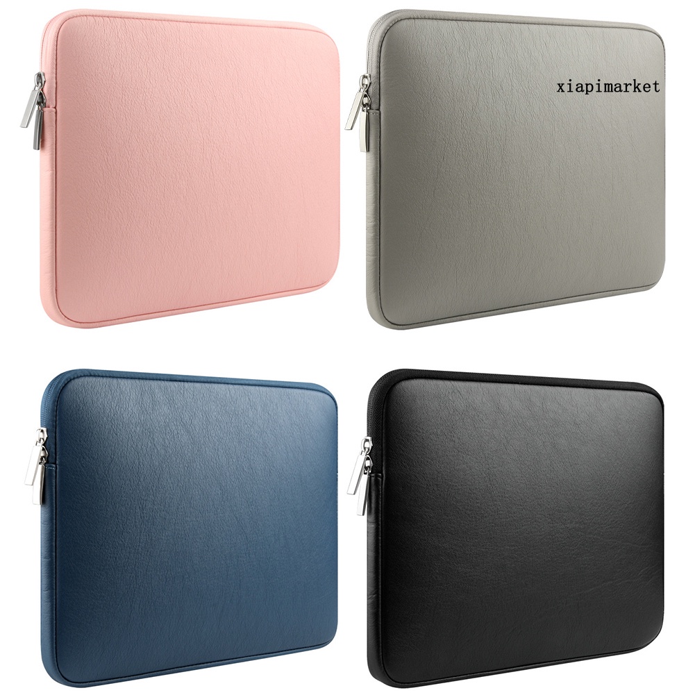 LOP_Faux Leather Laptop Handbag Notebook Protection Storage Bag Case for Macbook