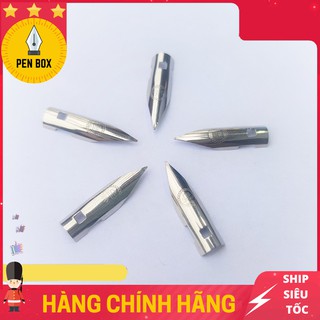 Ngòi Bút Máy Luyện Chữ Đẹp, Ngòi Thủ Công, Ngòi Trắng Ôm, Ngòi Mài Nét Thanh Đậm, Nét Êm Trơn, PenBox