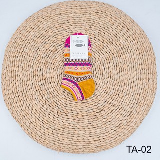 Tất ngắn nữ thổ cẩm set 3 đôi 3 màuTA02