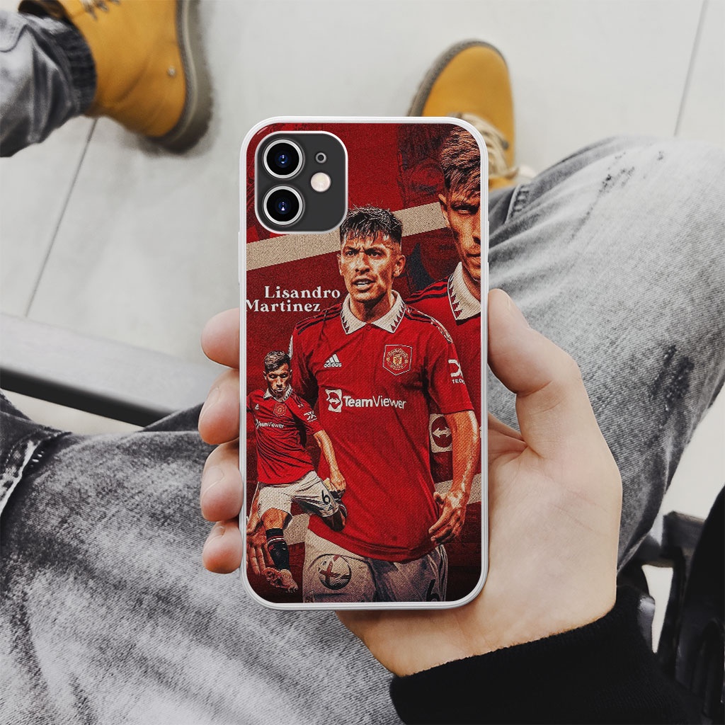 Ốp lưng lisandro martinez sút banh collage pro 13 11 12 promax 7 8 plus xs X Xr  ART20226982