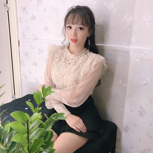 Áo cánh bèo hàng sịn Quảng Châu(kèm áo lót)