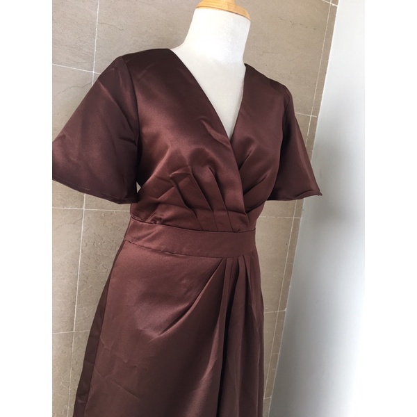 Đầm TED BAKER dạ hội chất satin 🍀🍀🍀🍀