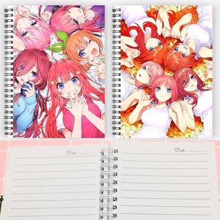 sổ tay Go-Toubun no hanayome/sổ viết anime Go-Toubun no Hanayome