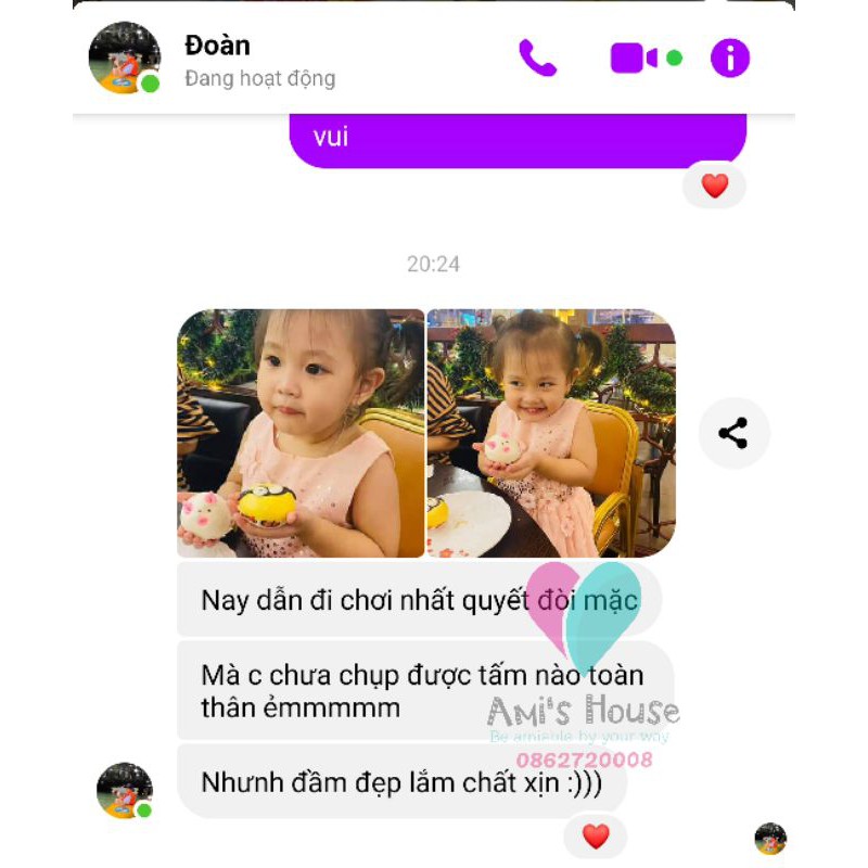 Đầm công chúa bé Gái đính hoa 3D hãng HM