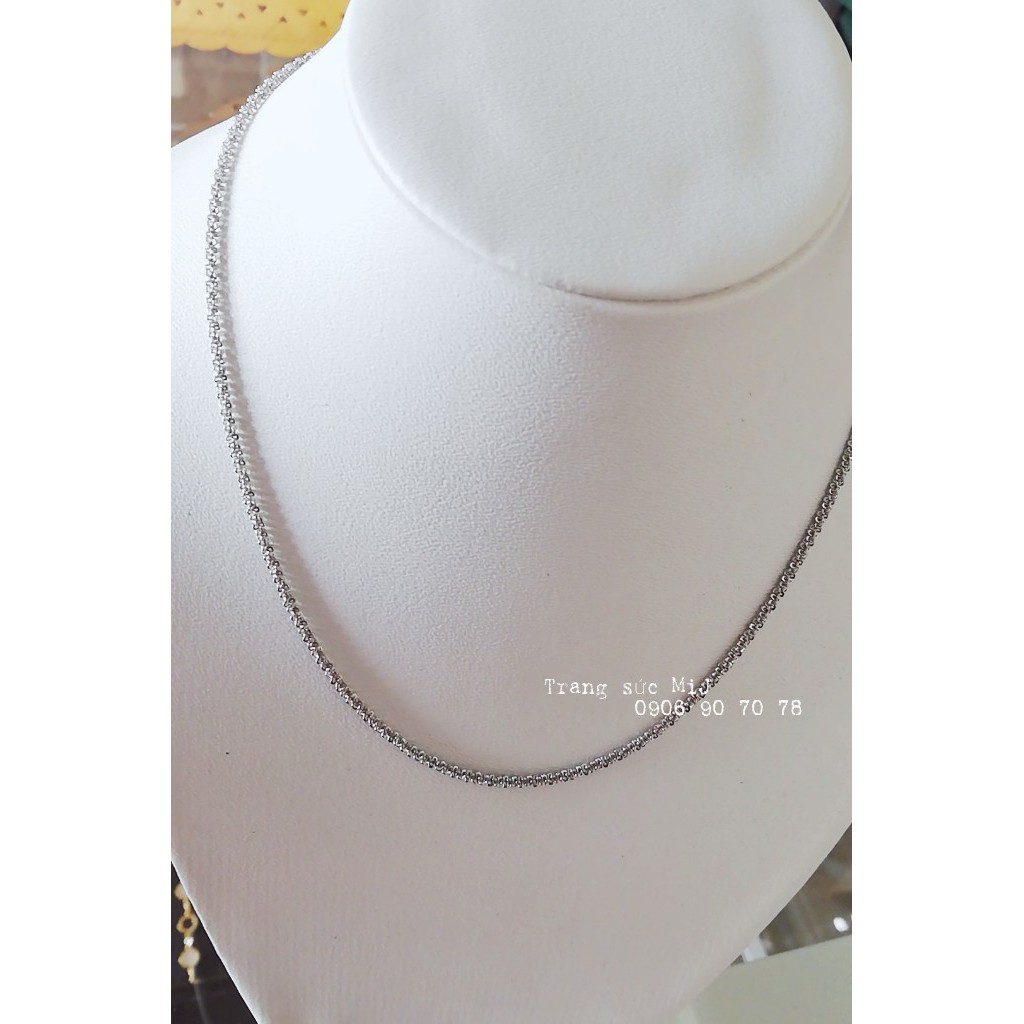 Dây chuyền titan bính xoắn đơn giản