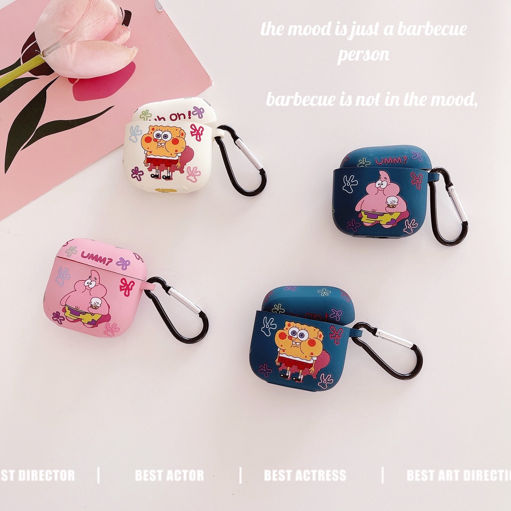Vỏ Bảo Vệ Hộp Sạc Tai Nghe Bluetooth Không Dây Xiaomi Mi Redmi Buds 3 Bằng tpu Mềm Mặt Nhám Họa Tiết Hoạt Hình Dễ Thương