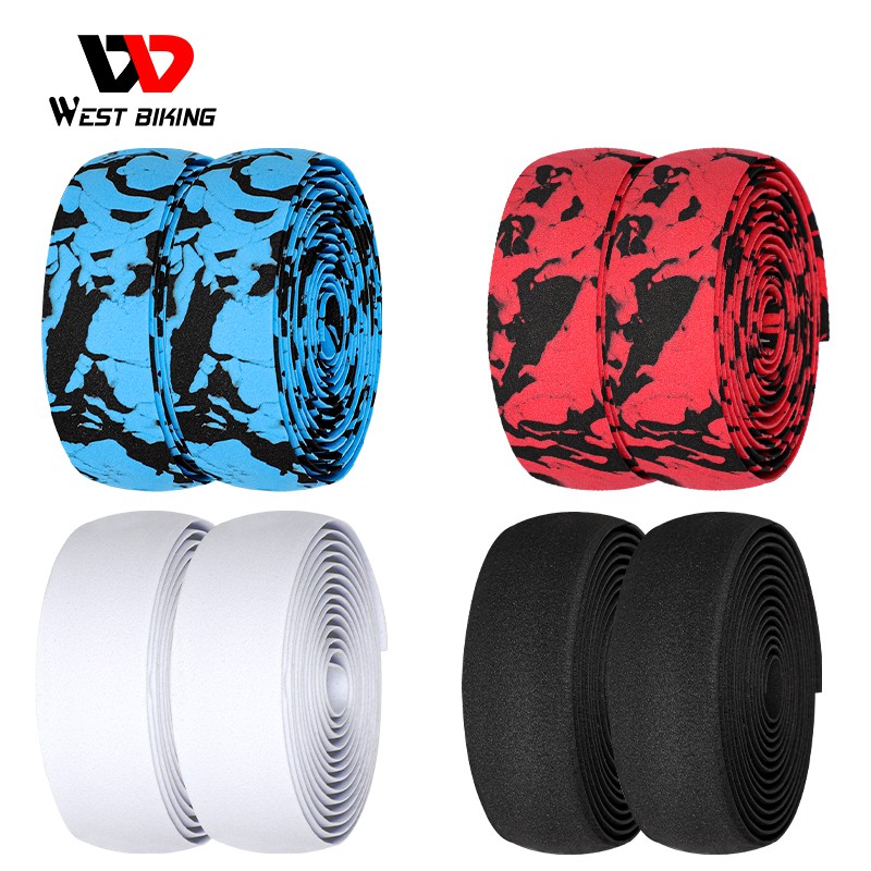 Bộ 2 Dây Quấn Tay Lái Xe Đạp Họa Tiết Rằn Ri Chống Trượt Tiện Dụng 215Cmx2 Chiếc