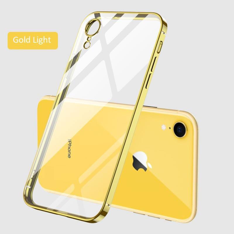 🌟ĐỦ MÀU🌟 Ốp iPhone lưng trong viền si dẻo cạnh vuông 7/.../12 Pro/12 Promax - MARIO SHOP