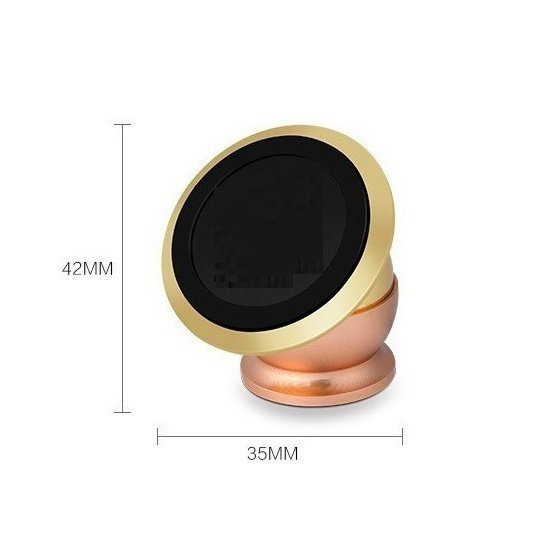 Bộ đế hít nam trâm giá đỡ điện thoại trên xe hơi, ô tô 360 độ (Màu ngẫu nhiên) | BigBuy360 - bigbuy360.vn