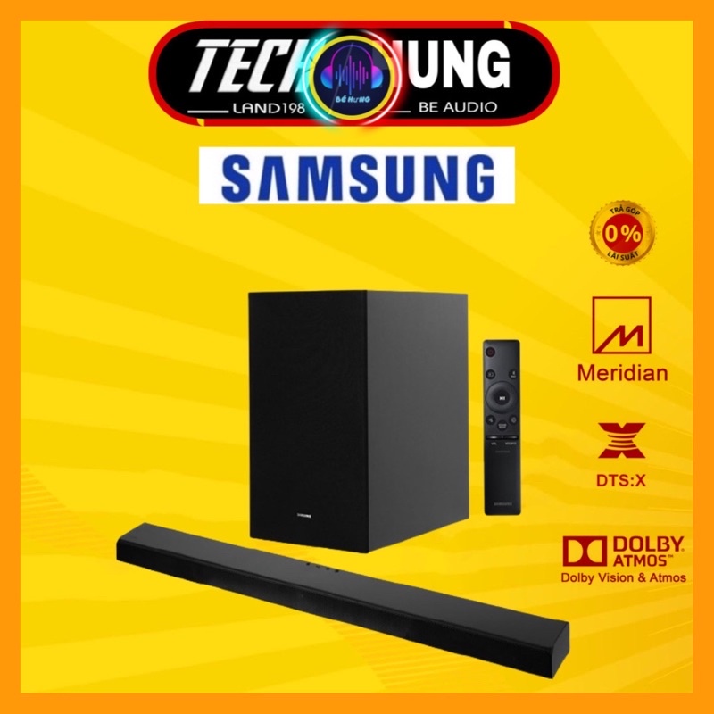 Loa thanh Soundbar Samsung HW - A550 - 2.1 kênh 410W model 2021