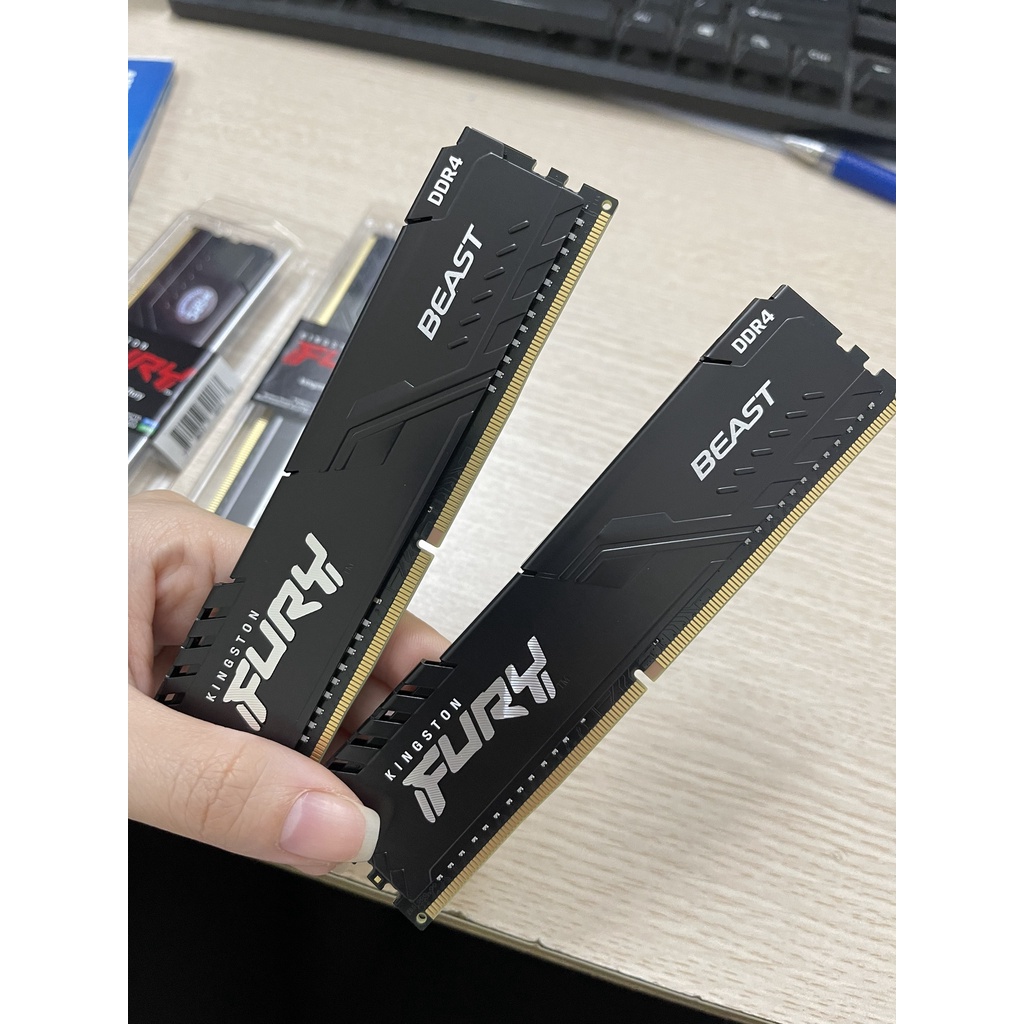 Ram Kingston Fury Beast (KF426C16BB/8) 8GB (1x8GB) DDR4 2666Mhz