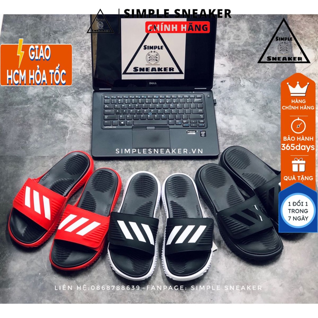 Dép Adidas FREESHIP Adidas Alphabounce Slide Chính Hãng - Dé Nam Quai Ngang Adidas