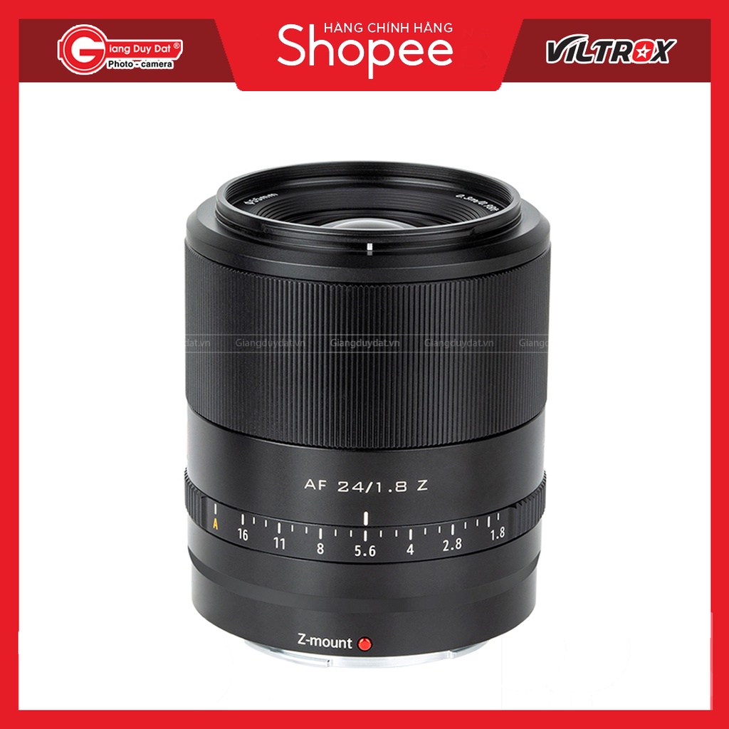 Ống Kính Viltrox AF 24mm f/1.8 Z Chính Hãng