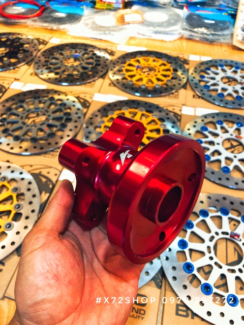 Cùi dĩa tải nhôm CNC nguyên khối style Malaysia cho bánh nhỏ. 1.4 1.6