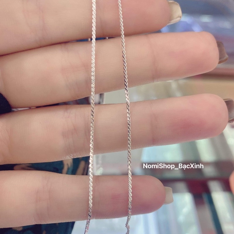 Dây s dẹt hàng ý siêu sang Mainomi Shop Bạc Xinh