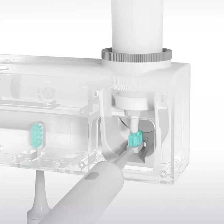 kệ lò vi sóngđời Máy tiệt trùng bàn chải đánh răng thông minh, không đục lỗ, bóp kem đánh răng tự động | BigBuy360 - bigbuy360.vn