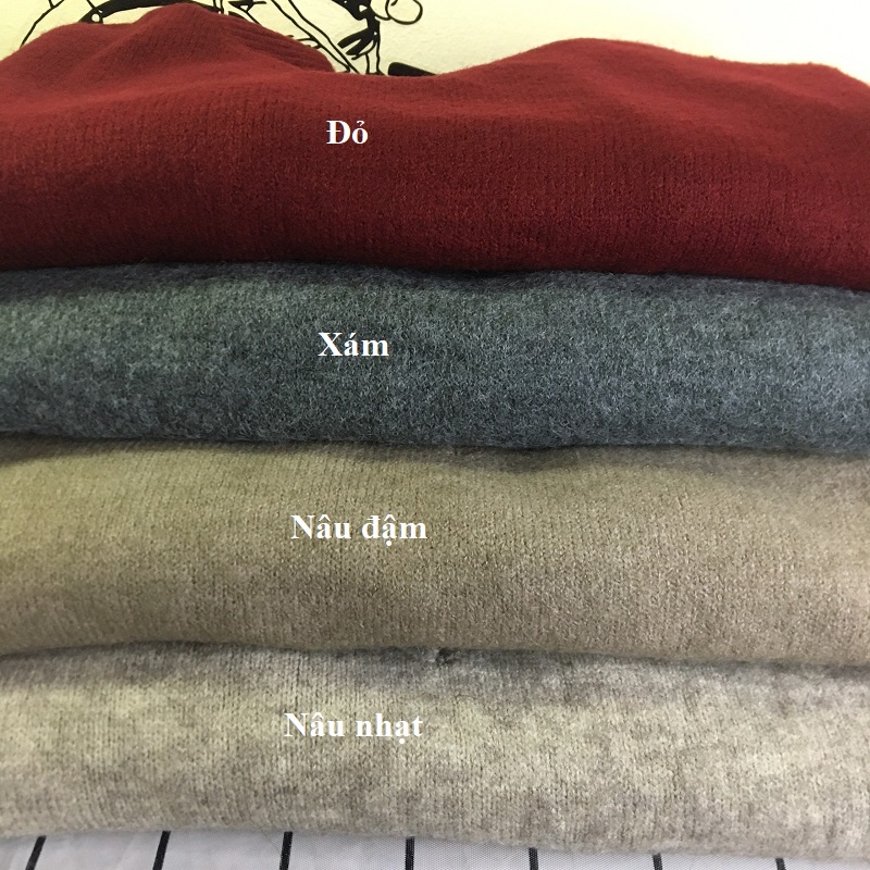 Áo len trơn cổ V dáng rộng chất đẹp ulzzang hàn quốc - Mono Boutique | BigBuy360 - bigbuy360.vn